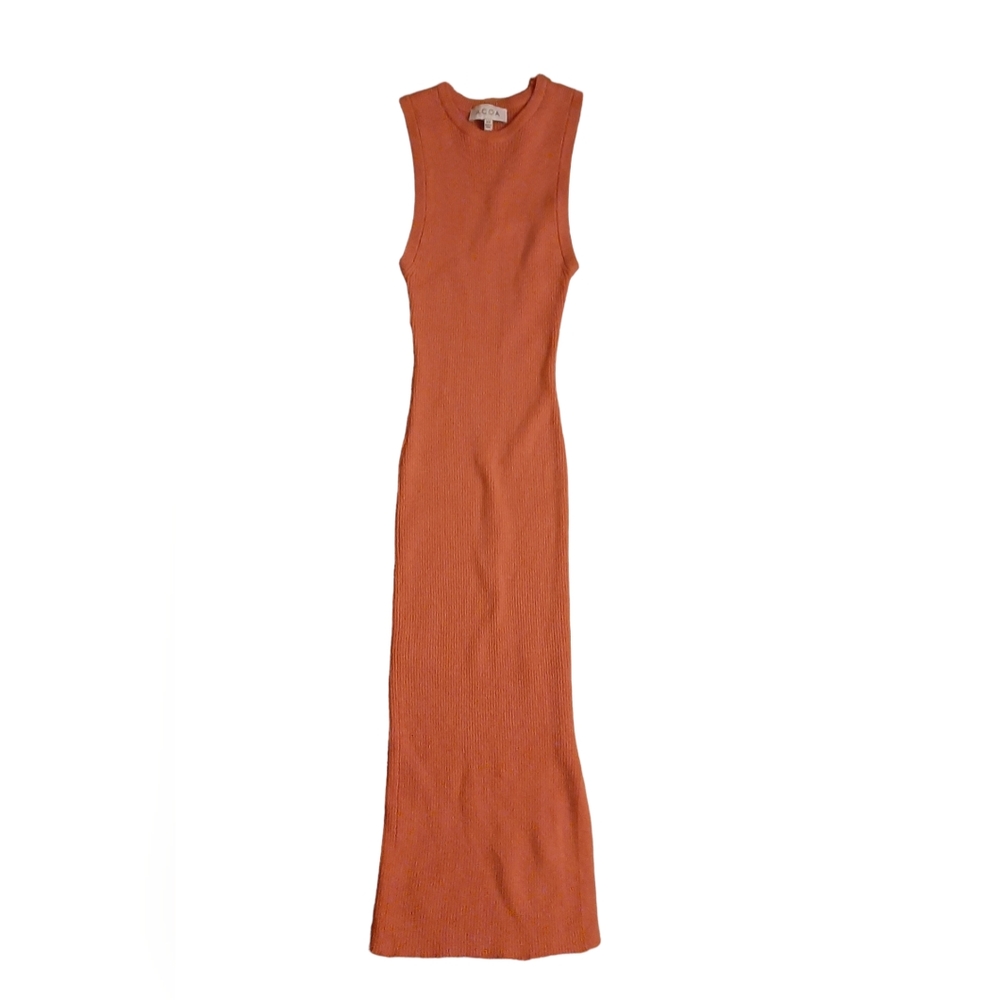 ACOA Orange Maxi Dress Size XS